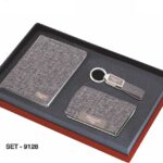 3 In 1 Diarie+Visiting Card Holder+Keychain SET-9128