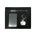 Visiting card holder a key chain and a sleek Pen Gift Set GCZ 485