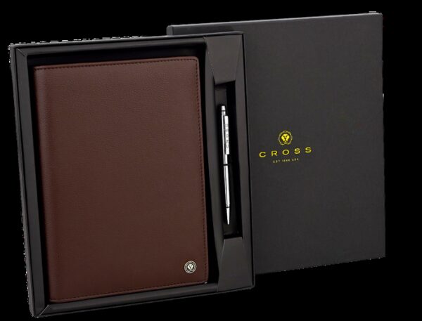 LIAM PLANNER WITH AGENDA PEN- BROWN