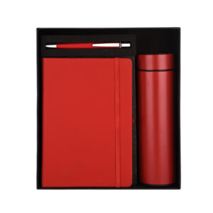 Classique 3 in 1 Red Gift Set (Plastic Pen)