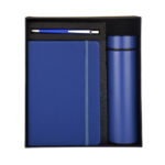 Dark Blue 3 in 1 Gift set (Plastic Pen)