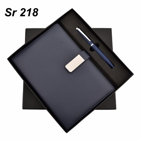 Diary and Pen Set Blue GCSR 218