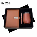 Diary Pen & Mug Set GCSR 236 Brown