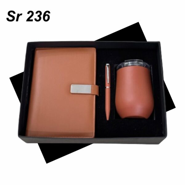 Diary Pen & Mug Set GCSR 236 Brown