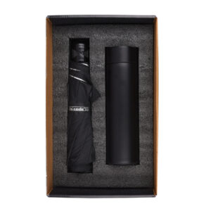 Joy Monsoon Special 2 in 1 Gift Set (Umbrella, Temperature bottle)