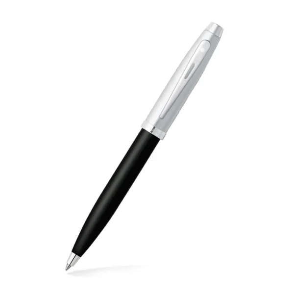 Sheaffer Gift Set 100 Ballpoint Pen with Business Card Holder Glossy Black with Chrome Trims - Image 5