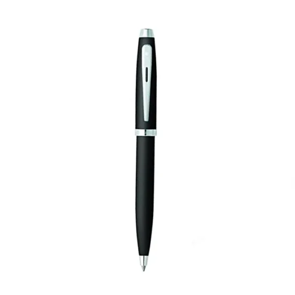 Sheaffer Gift Set 100 Ballpoint Pen with Business Card Holder Matte Black with Chrome Trims - Image 3