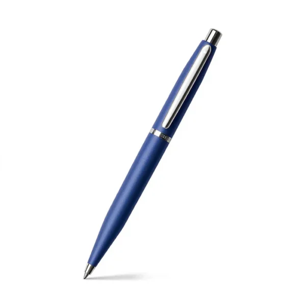 Sheaffer Gift Set VFM Ballpoint Pen with Small Notebook Neon Blue with Chrome Trims - Image 3