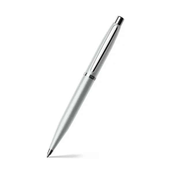 Sheaffer Gift Set VFM Ballpoint Pen with Small Notebook Strobe Silver with Chrome Trims - Image 4