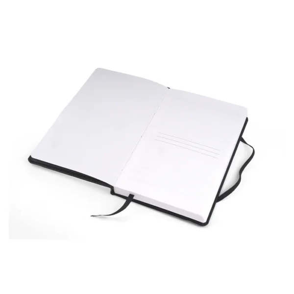 Sheaffer® Gift Set ft. Glossy Black S100 9322 Ballpoint Pen with Gold Tone Trim and Medium Notebook - Image 2