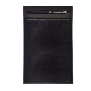 Sleek 2 in 1 Black Gift Set (Soft bound diary and Pen) EK2563