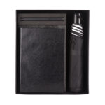 Fillip 3 in 1 Black Combo Gift Set ( Umbrella, Pen, Soft bound diary) EK37378